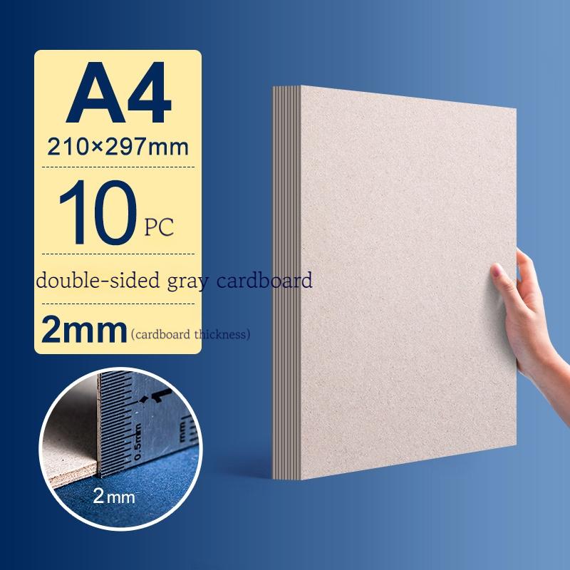 A4 A5 Крафт-бумага Высокое качество 1/1,5/2 мм Плотный крафт-бумага DIY Рукоделие Изготовление открыток Бумага для творчества Толстый картон Картон