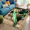3D Cute Game One P-Piece Zoro Cartoon Anime Carpet Rug for Living Room Art Decor Sofa Home Kids Game Area Rug Non-slip Floor Mat