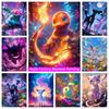 Фэнтези Лес Покемон Сделай Сам 5d Полная Алмазная Живопись Очаровательный Чармандер Бульбазавр Иви Джиглипафф Искусство Мозаика Вышивка Крестом Декор Комнаты