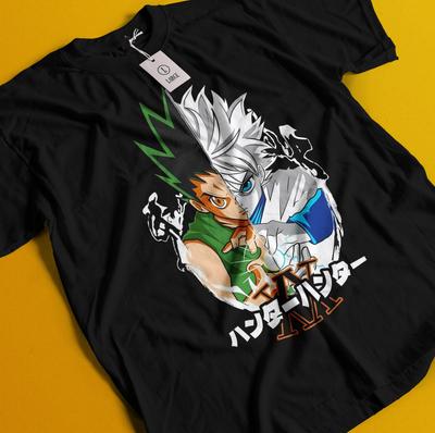 Гон Футболка Hunter X Hunter HXH Хисока Футболка Киллуа Футболка Футболка Меруэм Курапика
