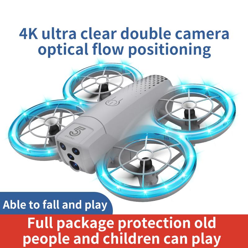 Нетоксичный Cz05 Мини-дрон Детская игрушка Профессиональная HD-камера Wi-Fi RC Дрон Высота Фристайл Поддержание Вертолет Складной Квадрокоптер Подарки