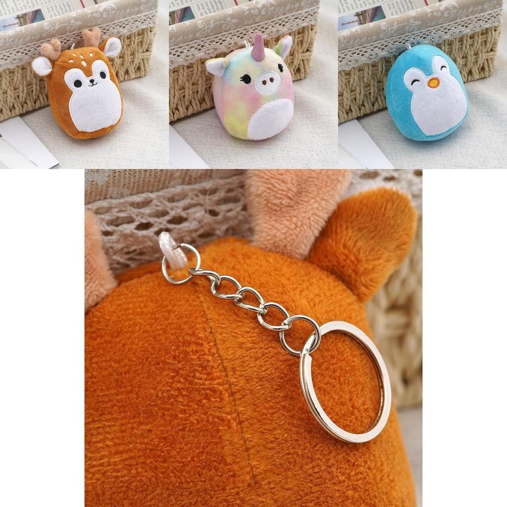 Cozy Squishallow Keychain Bear Plush Toy For Children Gift