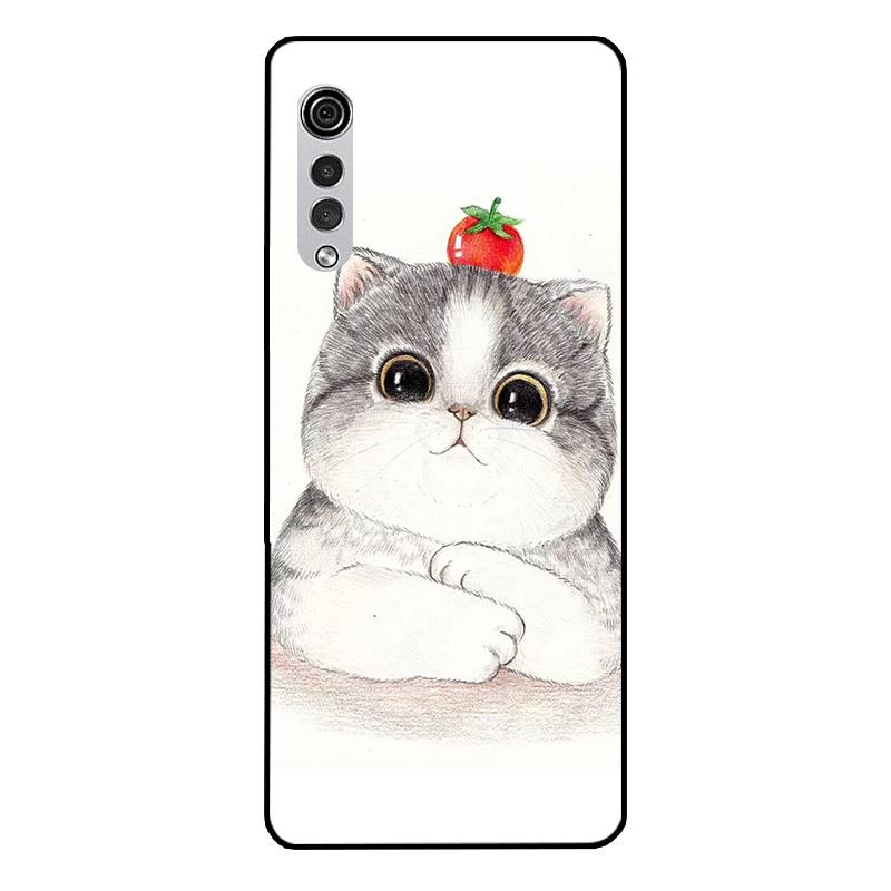 Чехол для LG Velvet Мраморный Мягкий Силиконовый Задний Чехол для Телефона LG Velvet 5G UW Чехлы для LG Velvet 2 Pro / Velvet2 Pro Coque