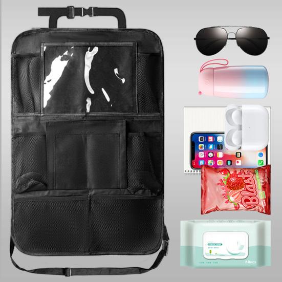 Автомобильный органайзер большой емкости на заднем сиденье с несколькими карманами, детские закуски, игрушки, сумка для хранения на спинке автомобильного сиденья, дорожные аксессуары