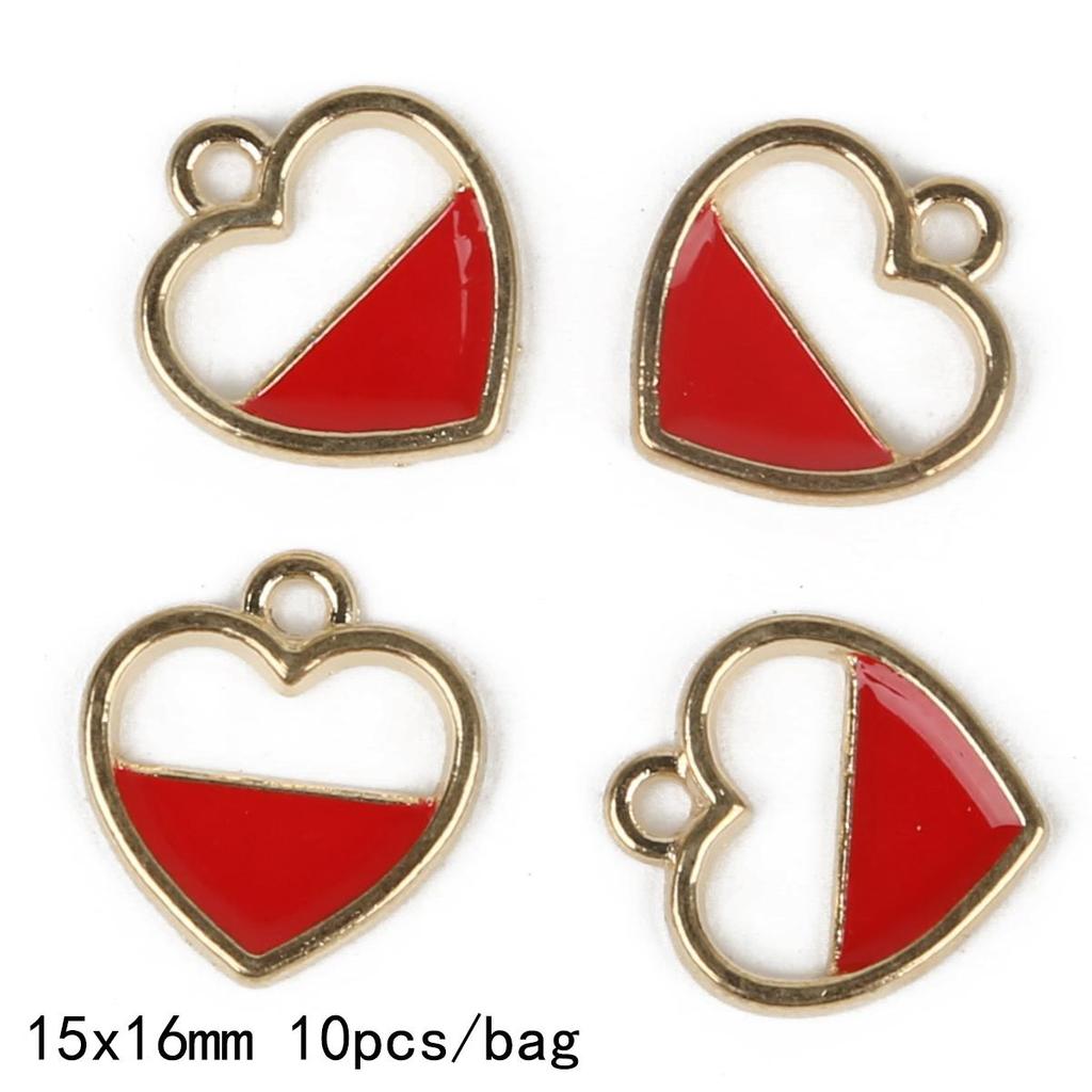 9-12Pcs Multi-Styles Starfish Shell Conch Crown Enamel Charms Pendant For Jewelry Making DIY Bracelet Necklace