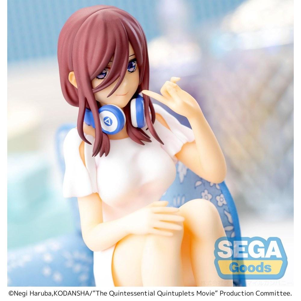SEGA The Quintessential Quintuplets Накано Мику Фигурка Choco-Size Premium