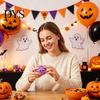 Игрушка для снятия тревоги Хэллоуин Пельмень Сжималка, Тыква Призрак Летучая Мышь Паровой Бан Бан Сенсорный Гаджет для Снятия Стресса, Мячик-Fidget Подарки для Вечеринки