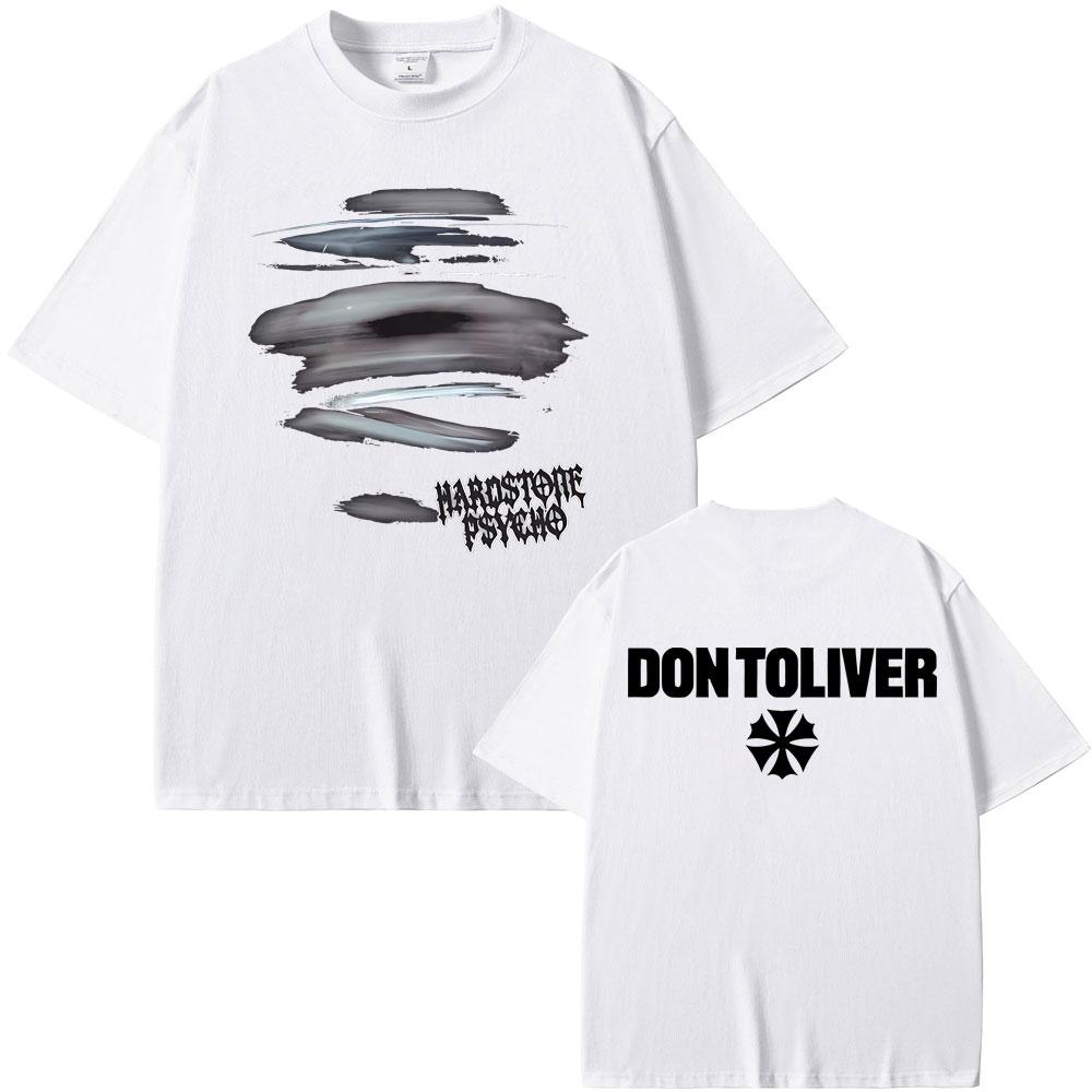 Best Famous Rapper Don Toliver Hardstone Psycho Album Vintage Graphic T Shirt Unisex Hip Hop Oversized T-shirt Unisex's Fashion Tshirt