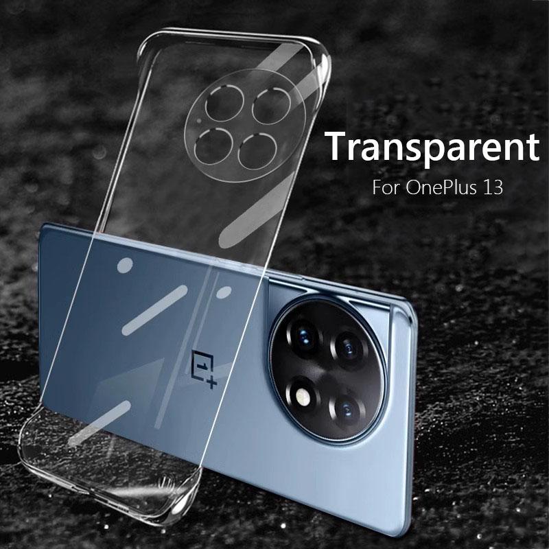 Безрамочный Магнитный Тонкий Чехол Magsafe для OnePlus 13 One Plus 13 OnePlus13 5G Беспроводная Зарядка Жесткая Задняя Крышка