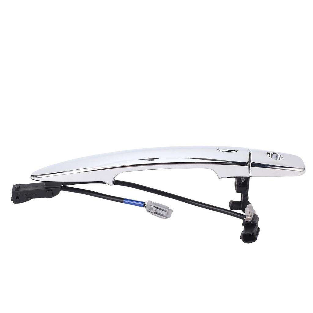 Car Front Exterior Door Handle High Strength ABS Plastic Modern Replacement for Maxima Murano Sentra Left with Hole: