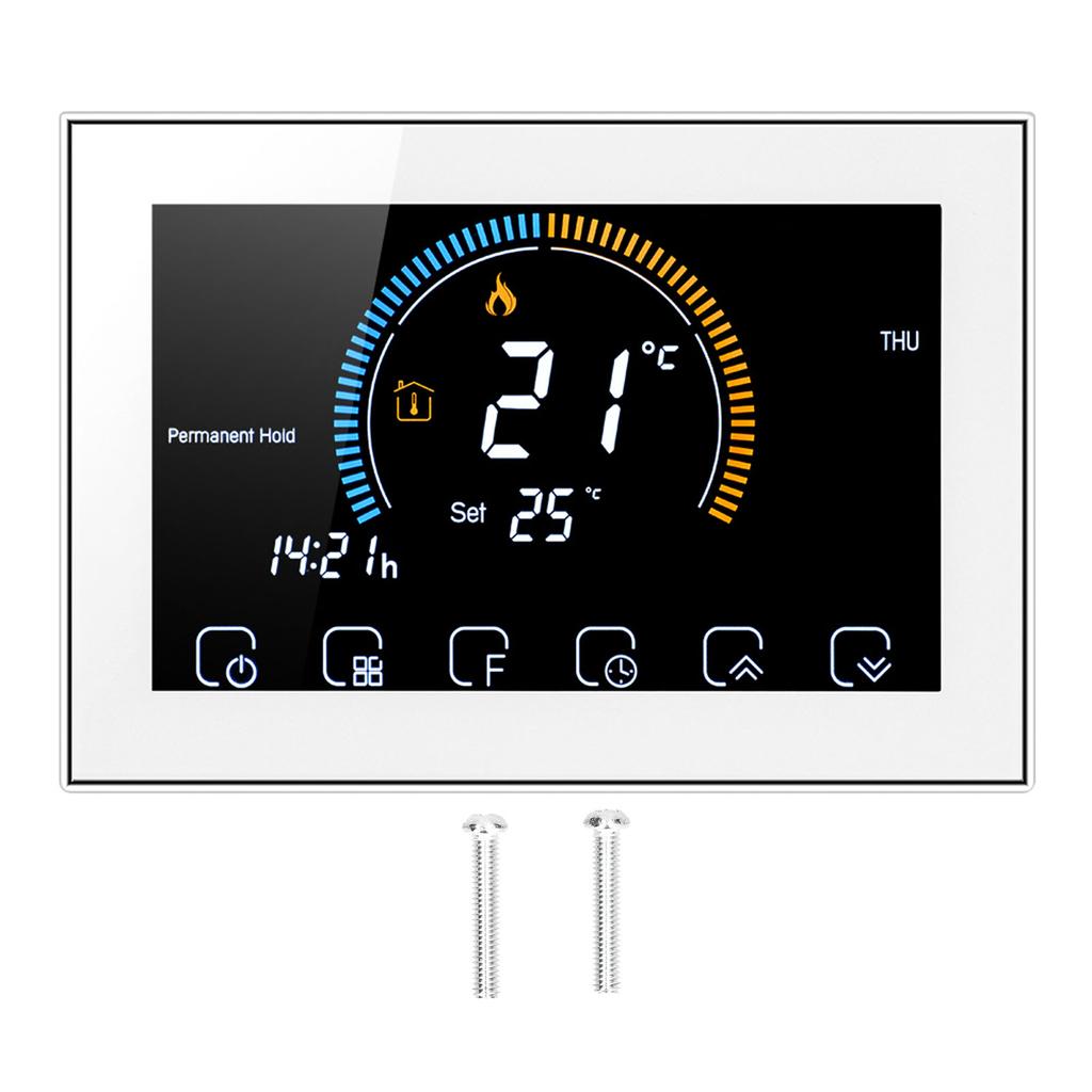 Intelligent Thermostat with LCD Touch Screen Temperature Controller for Home Water Heating