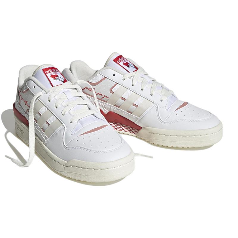 adidas Женские кроссовки Originals Forum Exhibit Low 2 'Белый Красный' IE7996