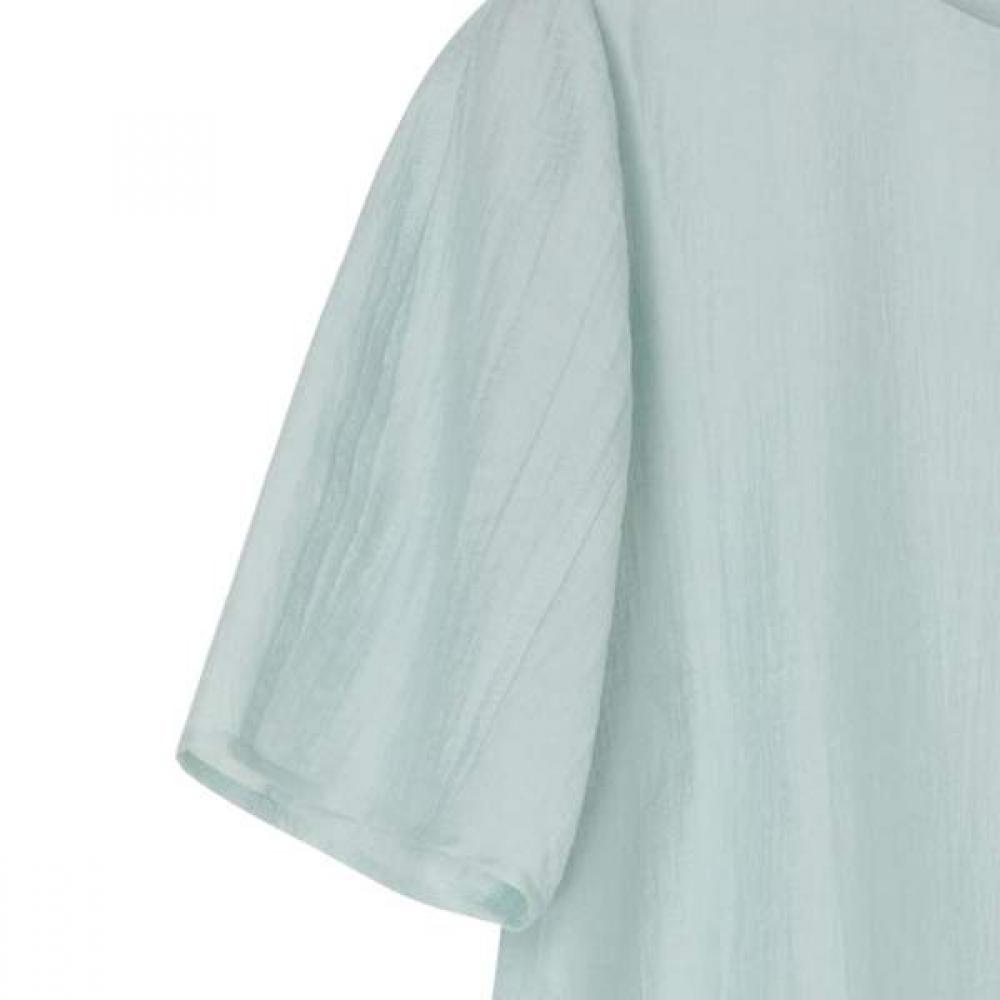 Lap Sheer Halter Blouse As2wb465