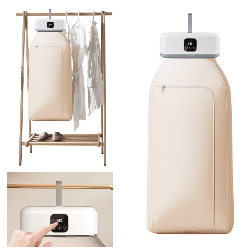 Мини-сушилка с таймером для путешествий, сушилка для одежды с теплым управлением, складная электрическая сушилка, портативный многофункциональный пульт дистанционного управления