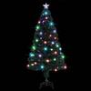 Illuminated Christmas Tree with Stand and LED 150 cm Fiber Optic