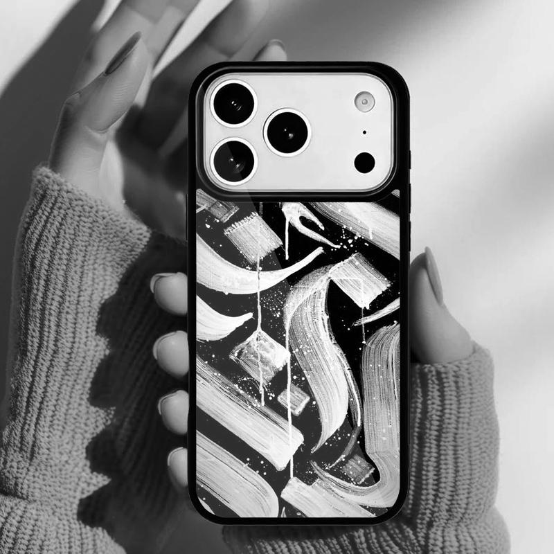 Чехол для телефона Pokras Lampas Art Graffiti для iPhone 17 Air 16e 15 14 13 Pro Max Задняя крышка для 12 11 Pro Coque