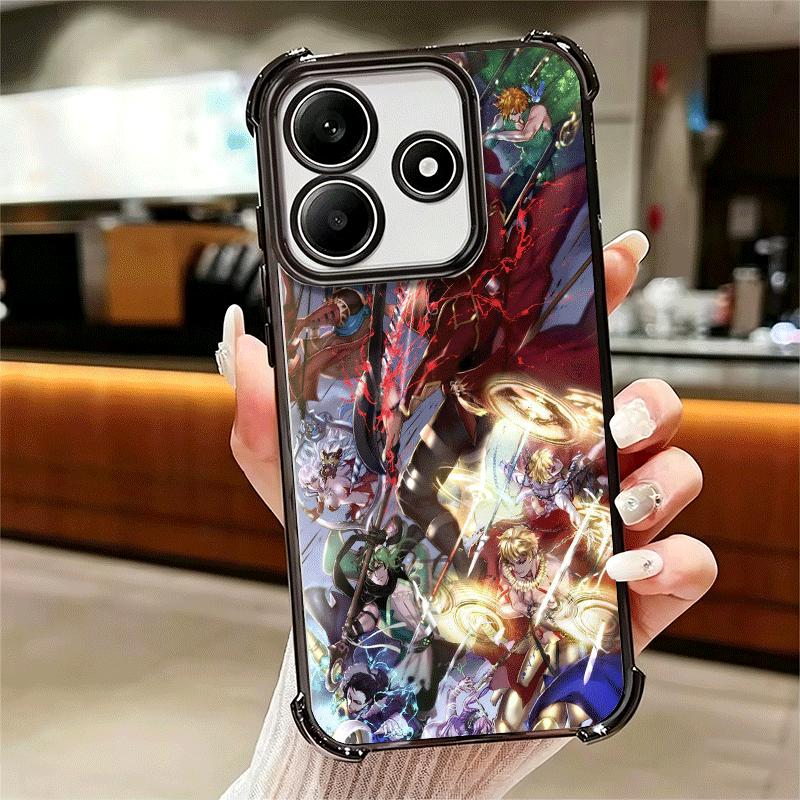 Чехол для телефона с покрытием Арчер из Fate Zero Stay Night для Xiaomi Redmi Note 14 15 Pro Plus 13 12 11 11S 11T 10 9S 9 5G Противоударный Airaba