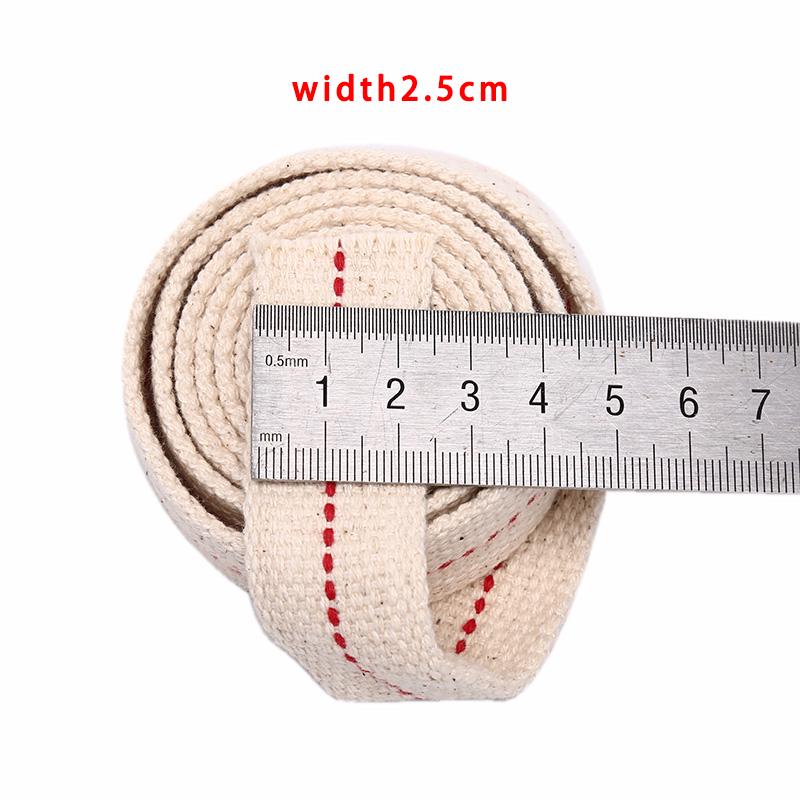 1M Kerosene Lamp Wick Braided Cotton Wick Flat Cotton Practical Oil Lamp Wick For Oil Lamp