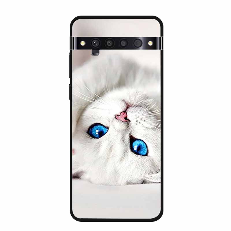 Чехлы для TCL 10 Pro Мягкий ТПУ Силикон Кот Лев Задние Чехлы для TCL 10 Pro T799B T799H Обложка Ударопрочный Funda Capa TCL10Pro 6.47"