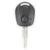 2Button Uncut Blade Remote Key Case Fob Shell for Actyon Ssangyong Kyron Rexton