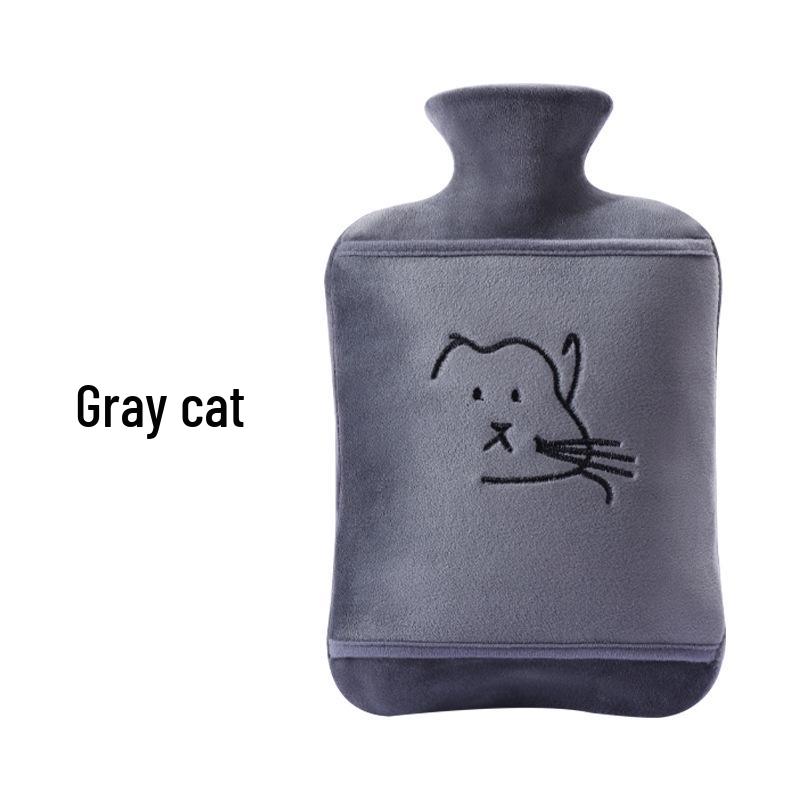 Утолченная вельветовая грелка с карманами для рук для тепла и противоожоговой тепловой терапии.