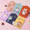 Card Pouch Attractive Faux Leather Cartoon Design