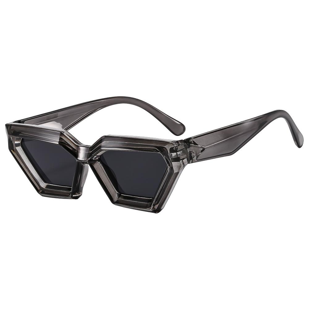 JYL TS Cat Eye Sunglasses Thick Frame UV Protection Fashion For Men Women NH1316