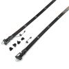 ESR616 Panoramic Sliding Sunroof Rail Frame Glass Slider Guide Set A2227800100 for Mercedes S W222 S63 S65 AMG S 500 S600 59 Cm