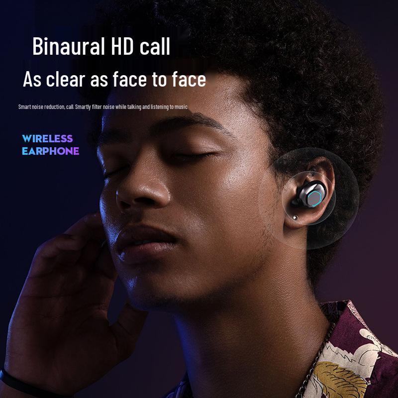Беспроводные Bluetooth-наушники M9 TWS: Внутриканальные, Долгое время работы от аккумулятора, Высокое качество звука.
