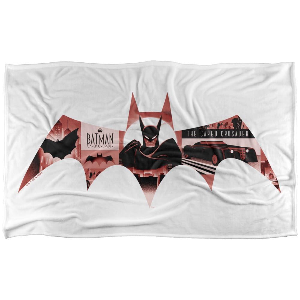 Batman: Caped Crusader Logo Soft Touch Blanket