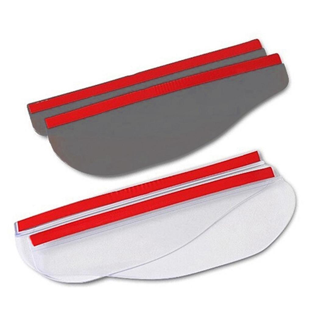 Автомобильное зеркало заднего вида с козырьком от дождя.Размер:18,2смх6см