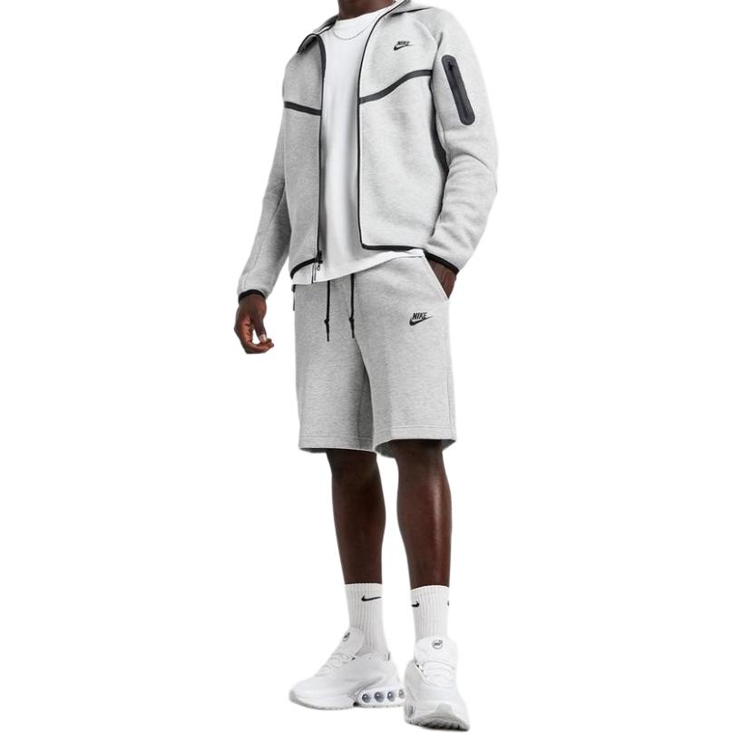 Nike Мужская флисовая ветровка Tech с полной молнией HV0949-063