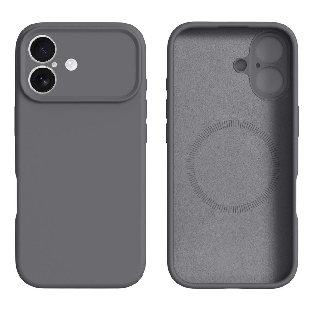 For iPhone 17 Case Compatible with MagSafe Precise Cutouts Liquid Silicone Protective Back Cover