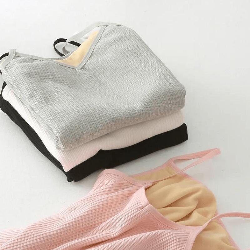 Камизоль-майка большого размера с флисовой подкладкой для похудения - Очень толстый топ без рукавов для осени/зимы