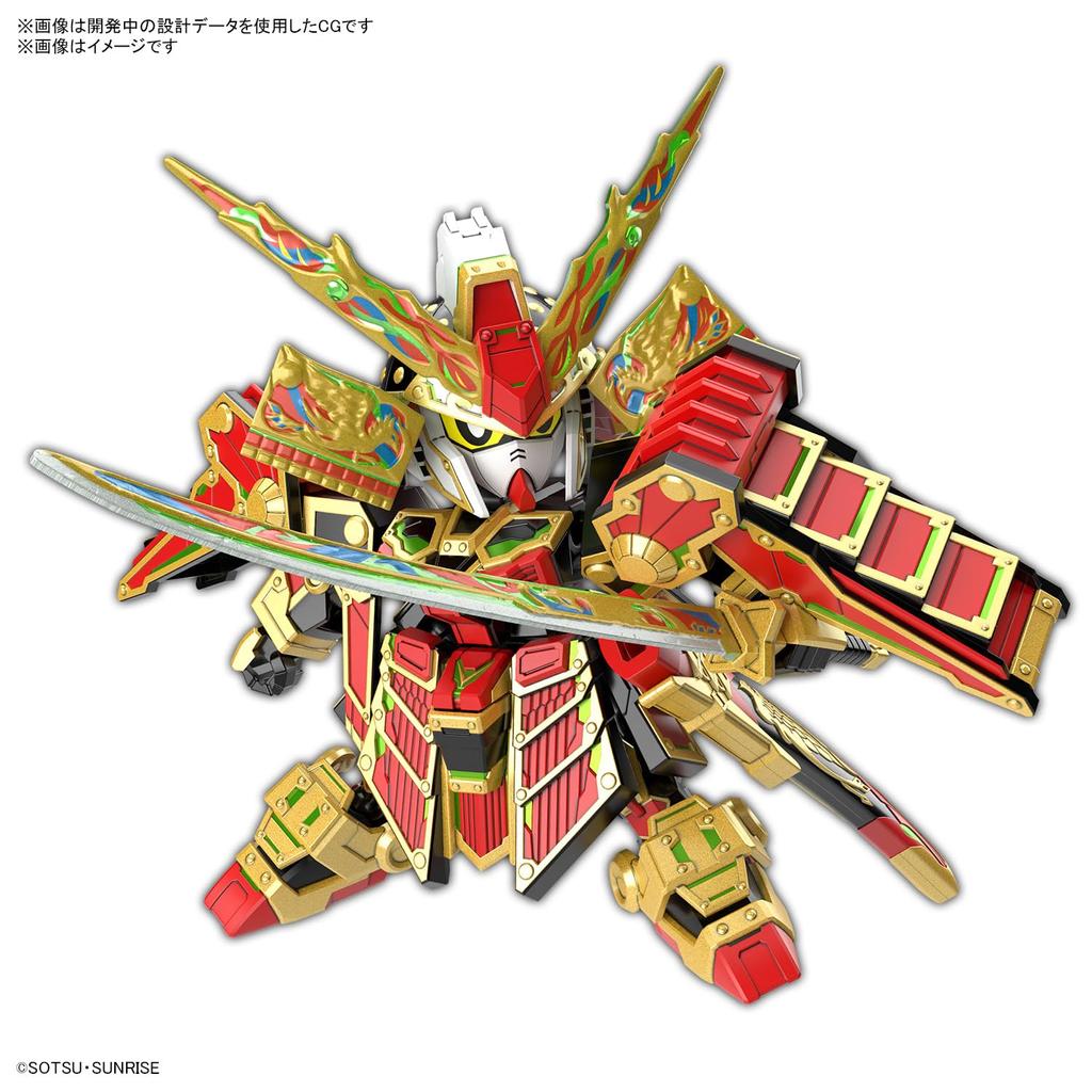 SDW HEROES 78th Musha Gundam пластиковая модель с цветовой кодировкой
