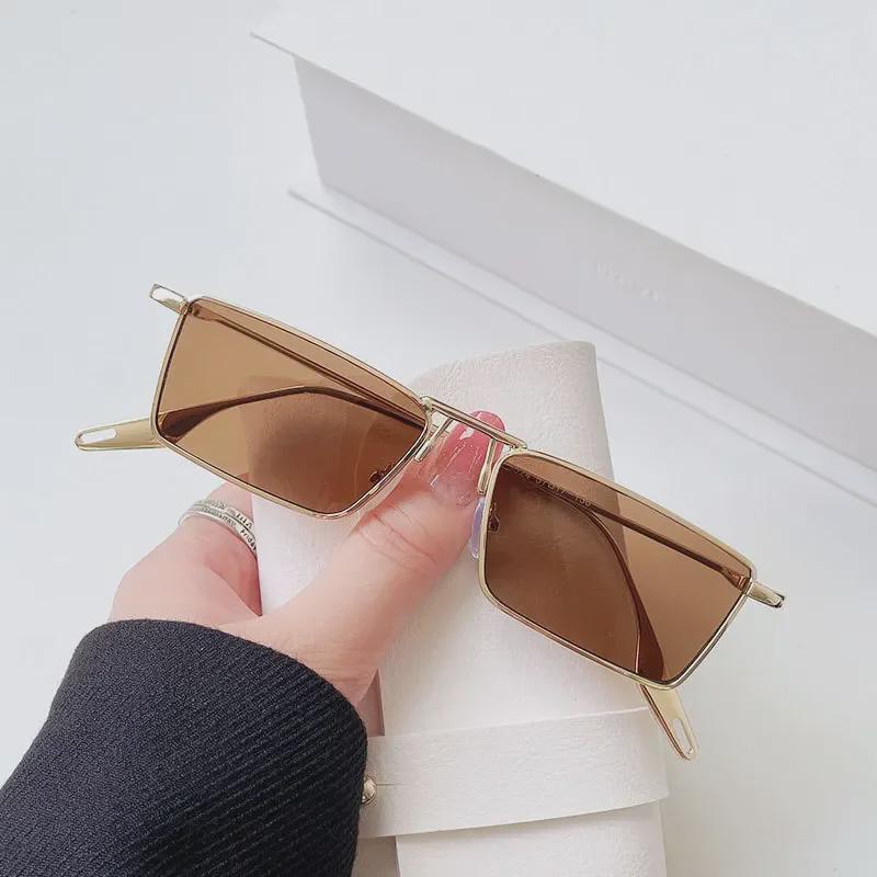 Солнцезащитные очки унисекс в ретро-стиле с небольшой оправой и защитой от ультрафиолета, совместимые с очками для близорукости