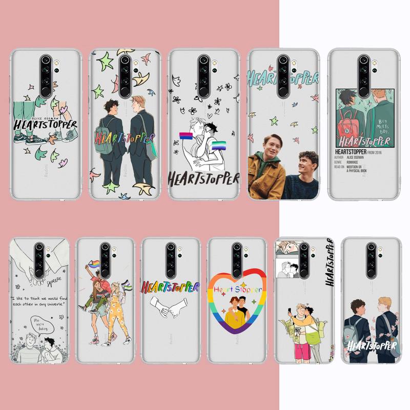 Чехол для телефона Heartstopper для Samsung A51 A52 A71 A12 для Redmi 7 9 9A для Huawei Honor8X 10i Прозрачный чехол