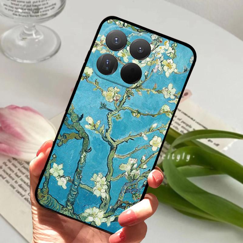 Чехол для Xiaomi 15T Pro 15TPro 6.83" Мягкий силиконовый ТПУ Задняя крышка Для Xiaomi 15 T Pro Чехол для телефона Ударопрочный Защитный Fundas