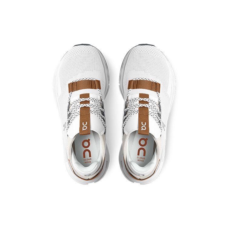 On Женские кроссовки Cloudnova White Pearl Brown 26.99177