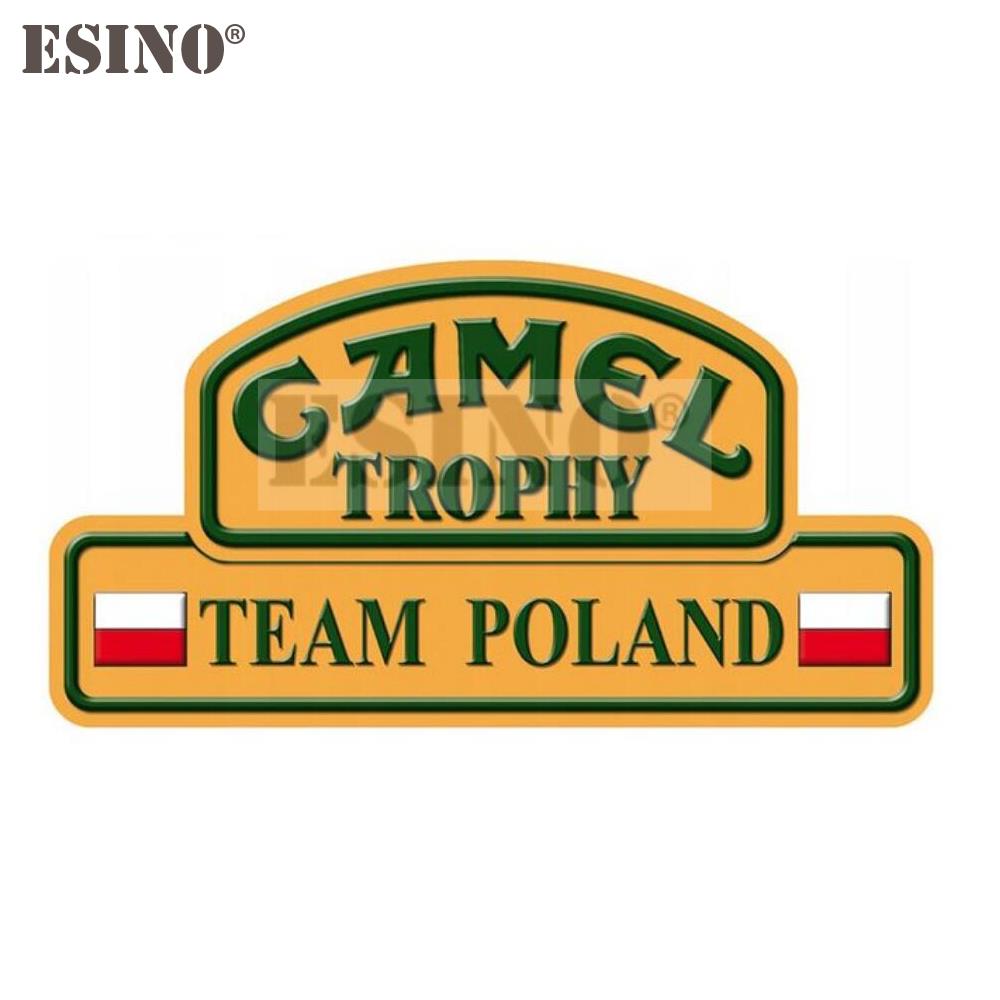Авто Стайлинг Креативная Забавная Декоративная Наклейка Camel Trophy Мультяшная ПВХ Наклейка Водонепроницаемая Наклейка на Кузов Автомобиля Зеркало Крыло Виниловая