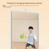 Indoor Hanging Table Tennis Trainer Portable Table Tennis Exerciser Self-Workout Set Hanging Ping Pong Training Sparring Device for Kids Adults