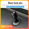 LJEEG1 2026 Car Sticker 4Pcs Car Door Lock Knob Alloy Security Insurance Pull Pins For BMW M E34 E36 E60 E90 E46 E39 E70 F10 F20 F30 X5