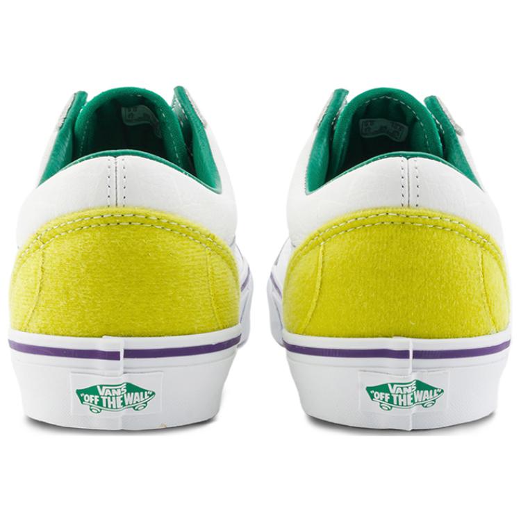 Vans Серия Old Skool Американские ретро низкие кеды для скейтбординга Унисекс кроссовки Белые VN000CP5133