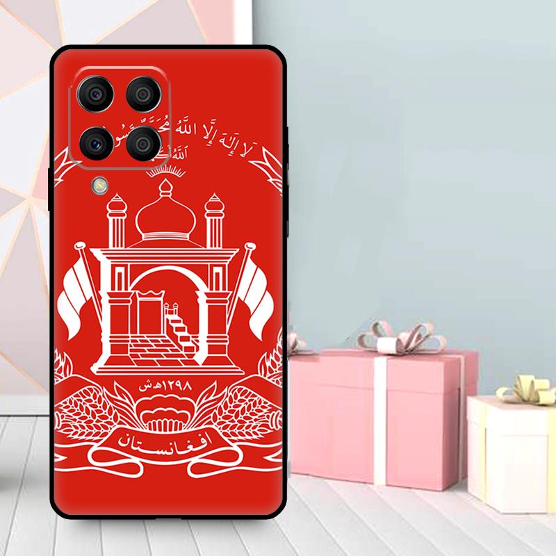 Флаг Афганистана Чехол Для Samsung Galaxy M16 M31 M21 M13 M33 M53 M15 M35 M55 M36 M56 M12 M32 M52 M14 M34 M54