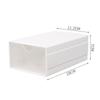 Clear Drawers Drawer Storage Box 3-Tier Design Plastic Drawer Container  Small Parts Organization