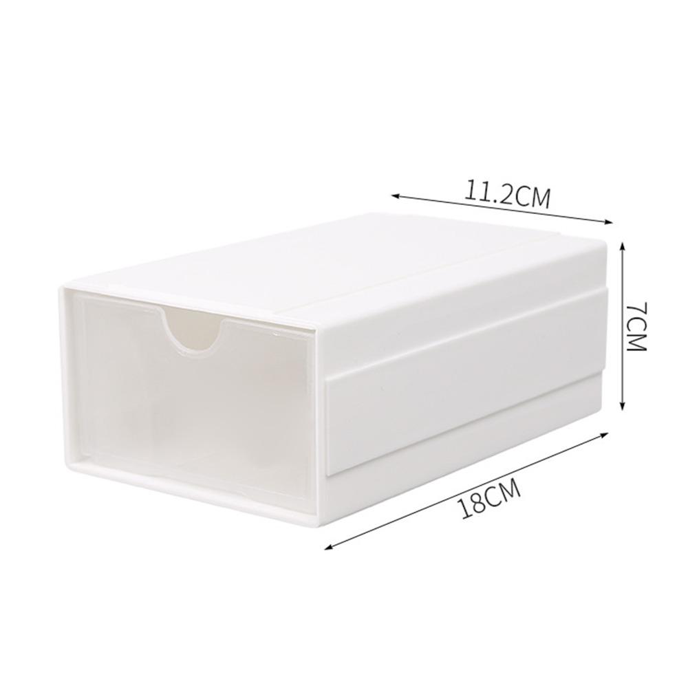 Clear Drawers Drawer Storage Box 3-Tier Design Plastic Drawer Container  Small Parts Organization