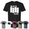 BLACK FLAG GRAPHIC Хлопок Отправка из США Футболка Полный размер S-5XL Унисекс Футболка
