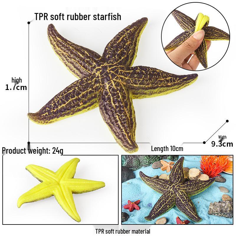 Ocean Wildlife Simulation Toy Set: Sea Turtle, Shark, Whale, Sea Lion, Tiger Shark, Manta Ray, Seal, Grouper.