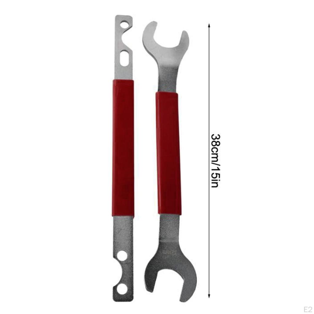 Набор из 2 ключей для муфты вентилятора, держатель шкива водяного насоса, автомобильные ручные инструменты с перчаткой легко