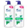 Шампунь Head & Shoulders Scalp Total Solution с охлаждающим ментолом 1,2 л 2 шт.
